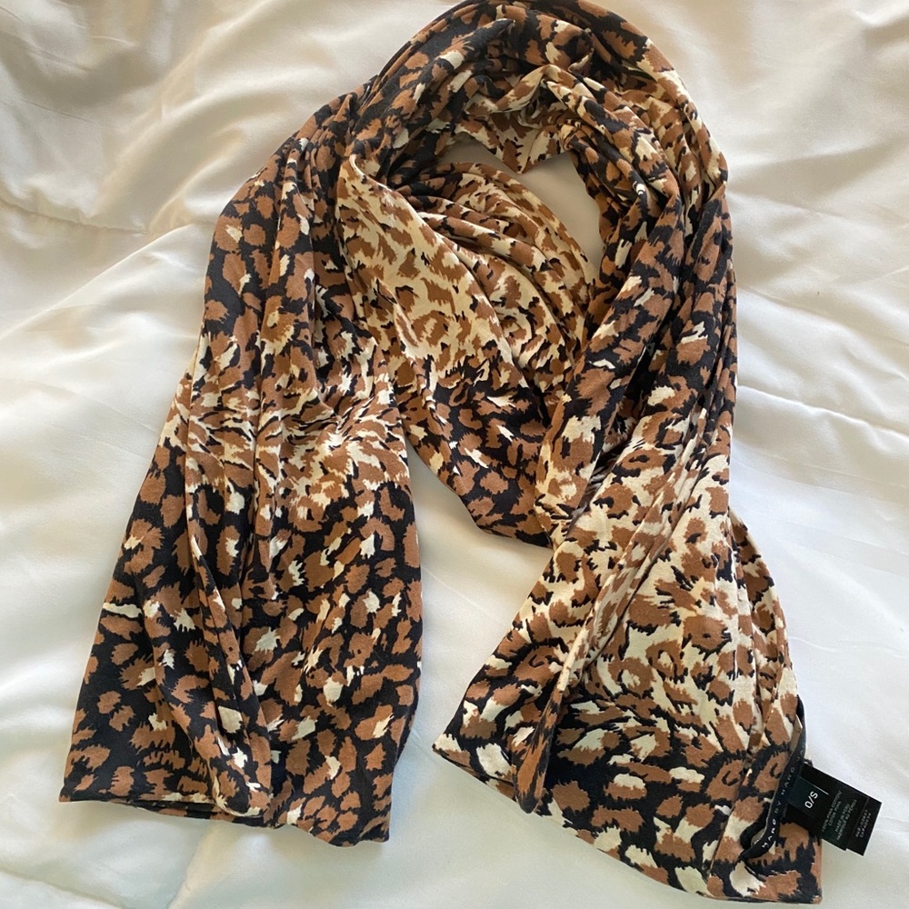 Mark Jacobs Cheetah Print Scarf